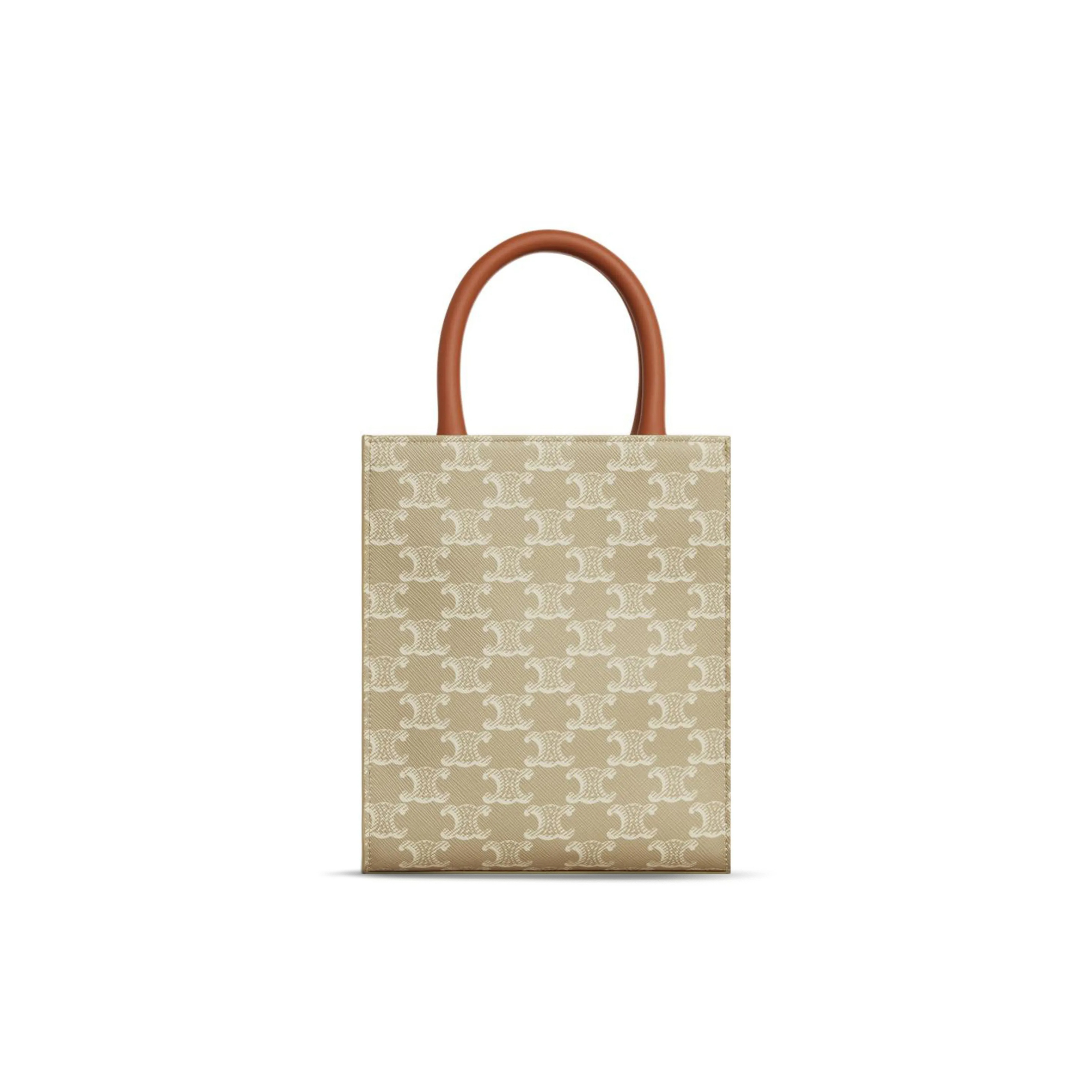 CELINE MINI TOTE IN CABAS PRINT 194372FLB.02GR (20.5*17*4cm)